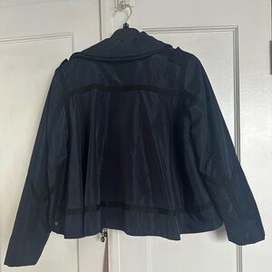 Navy Moncler windbreaker